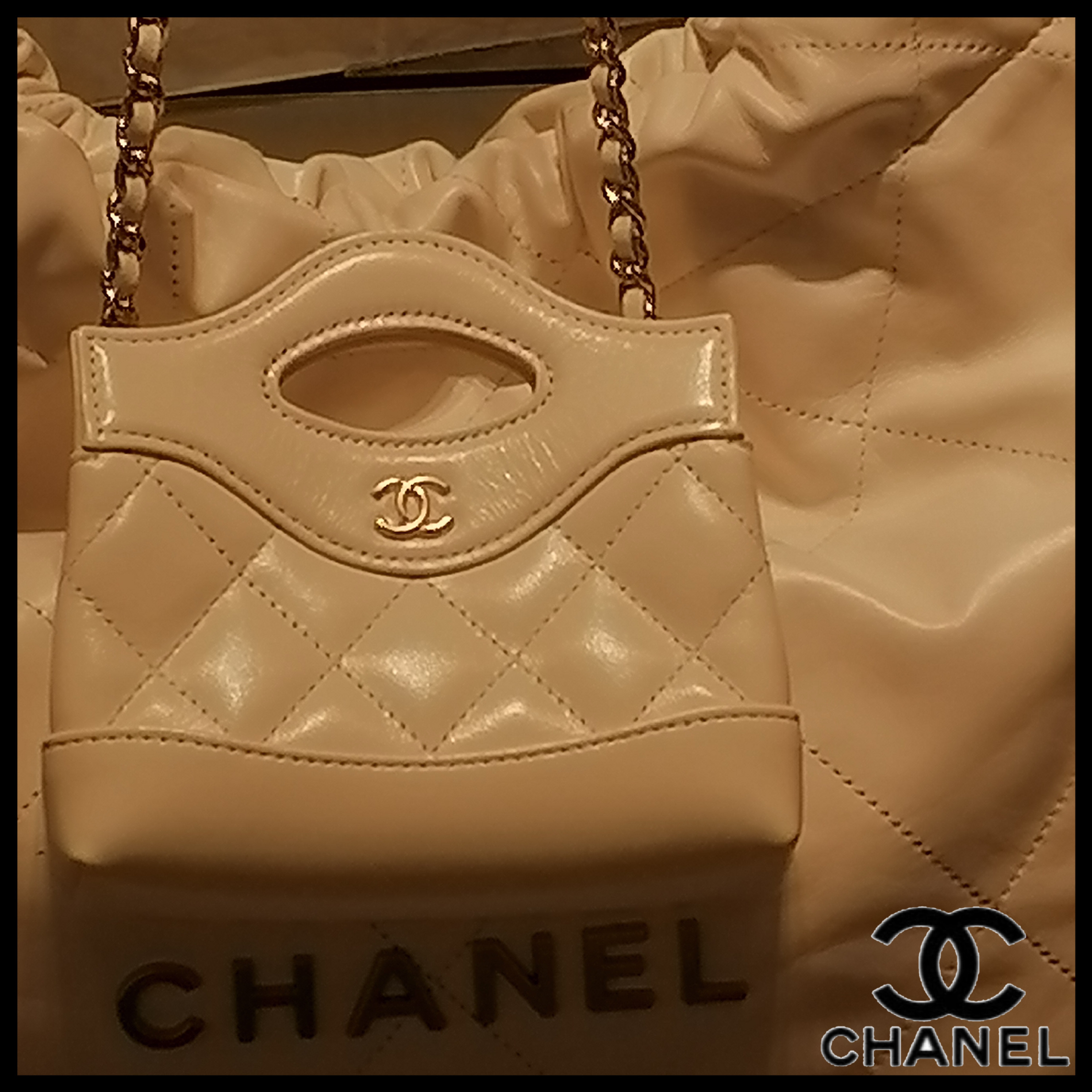 ◆CHANEL◆マトラッセ ショッピングバッグ ホワイト