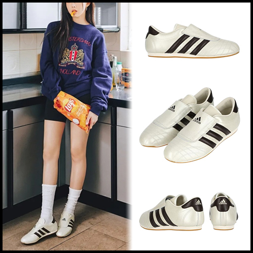 ★【Adidas】 Taekwondo Off White Dark Brown★