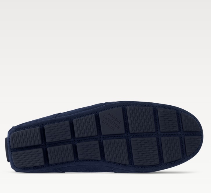 Louis Vuitton《LV ラリー スニーカー》ネイビー スエード 直営