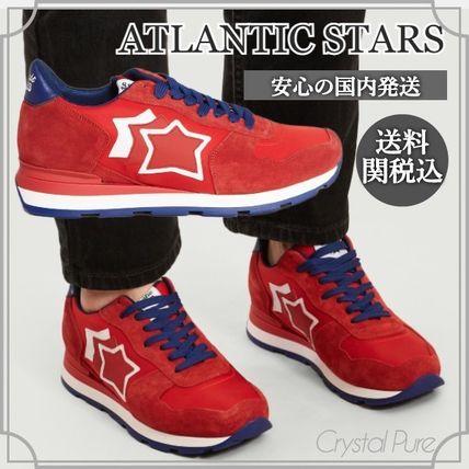 Atlantic Stars メンズ スエード スニーカー マルチ 星 Atlantic STARS(アトランティックスターズ) スニーカー(メンズ