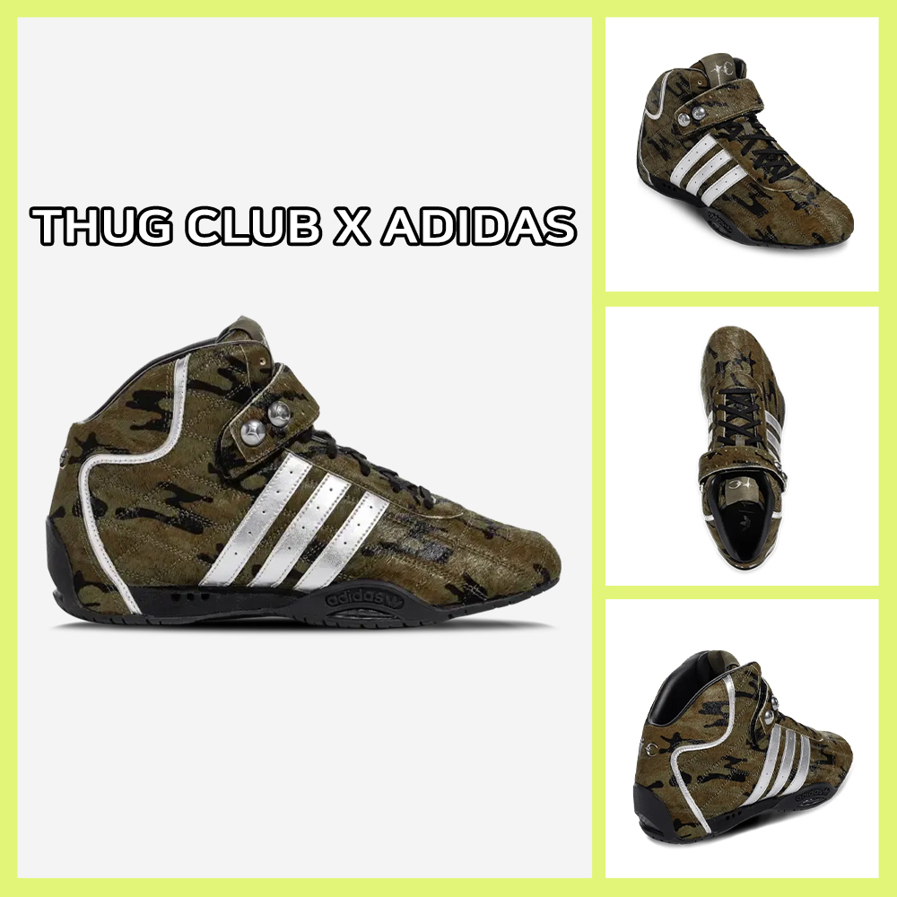 ●大人気 【THUG CLUB X ADIDAS】ADIRACER HI ●送料・関税込●