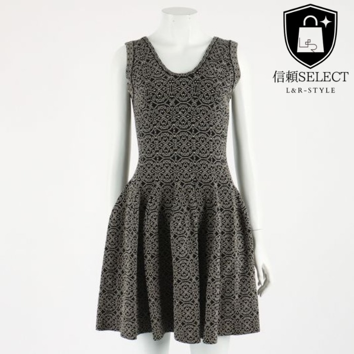 【ALAIA】アライア ノースリーブワンピース ＃38・中古