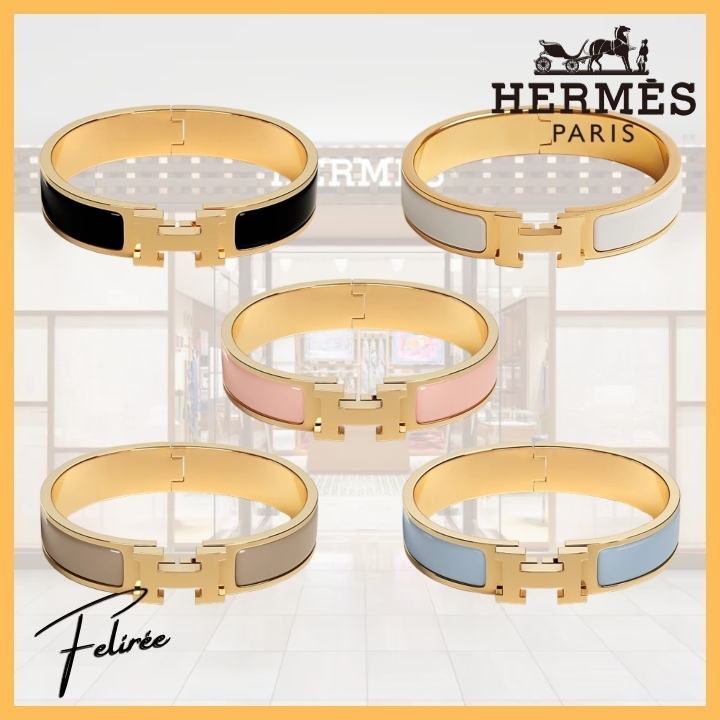 《Hを纏う、洗練のシグネチャー》HERMES クリックHブレスレット