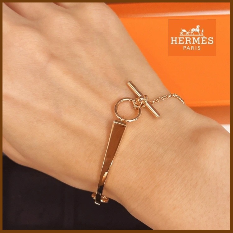 【ワンポイントコーデに☆】Hermes☆ ブレスレット