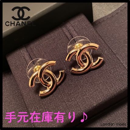 シャネル CHANEL ピアス ココマーク CCマーク ゴールド