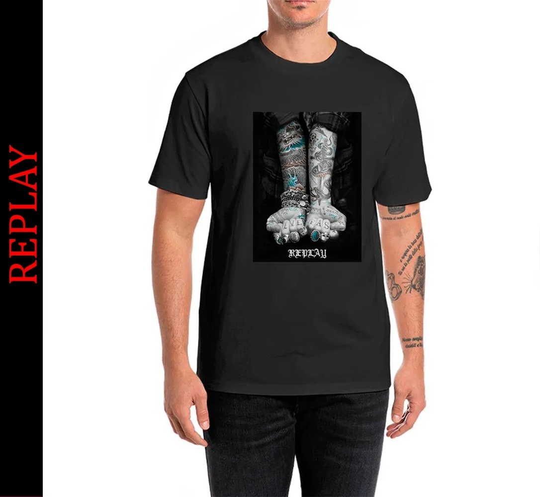 送料込★REPLAY★M3158S.000.2660 半袖Tシャツ