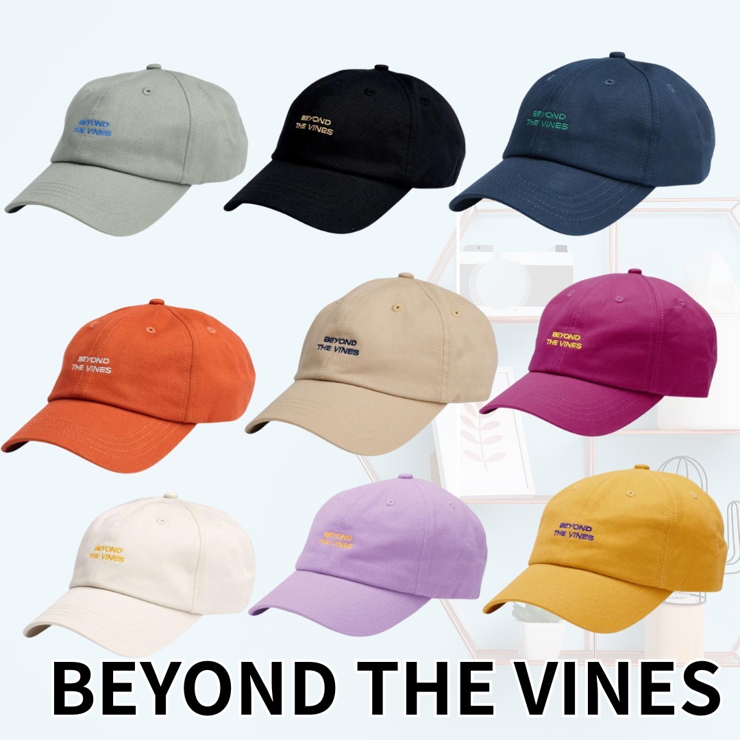 【BEYOND THE VINES】Twill Logo Cap 色違いで集めたくなる♪