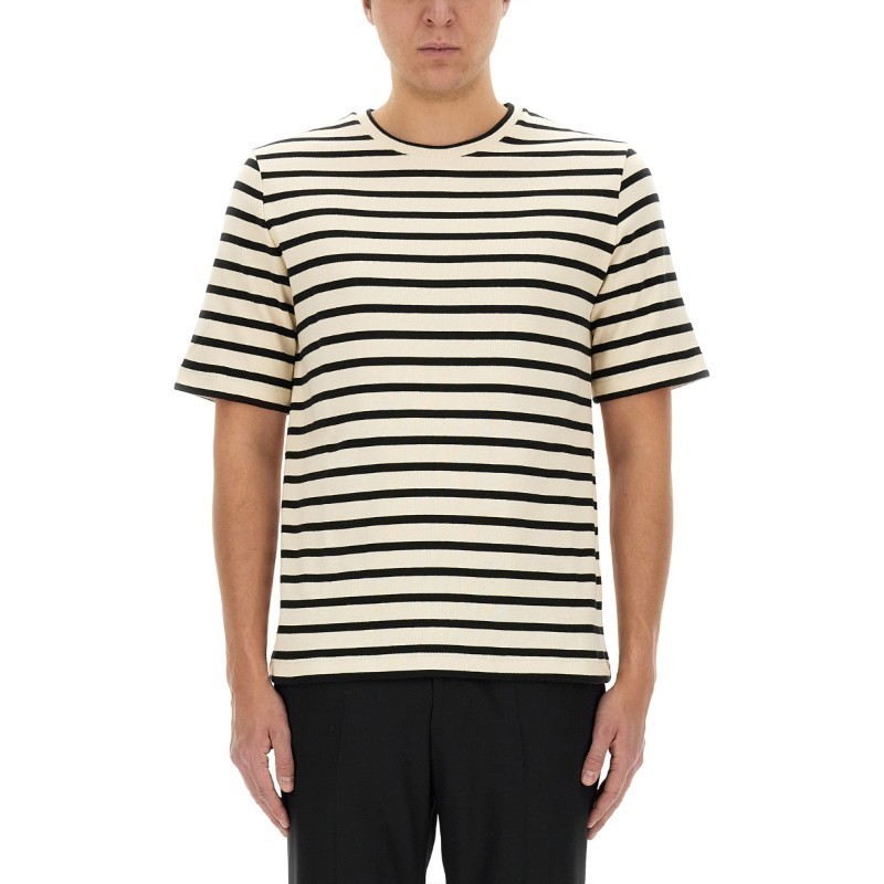 Tシャツ・カットソー Jil Sander FW25 T-SHIRT A RIGHE (J47GC0109 J46497080)