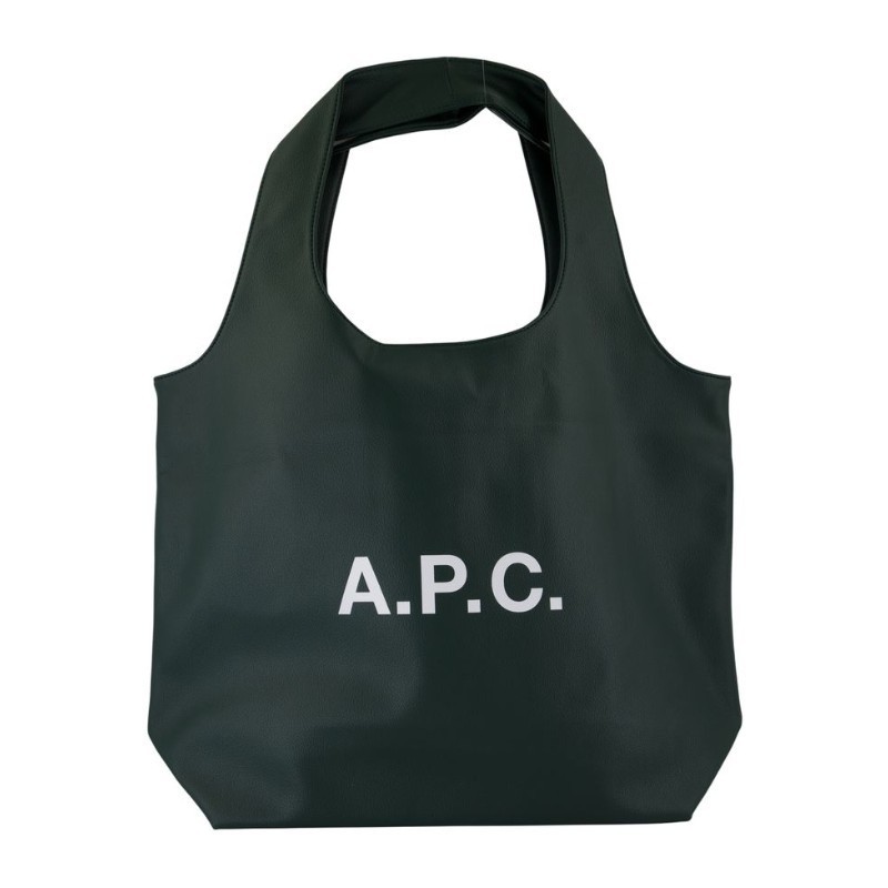 トートバッグ A.P.C. Ninon Shopper Bag - A.P.C. - Synthetic - Green