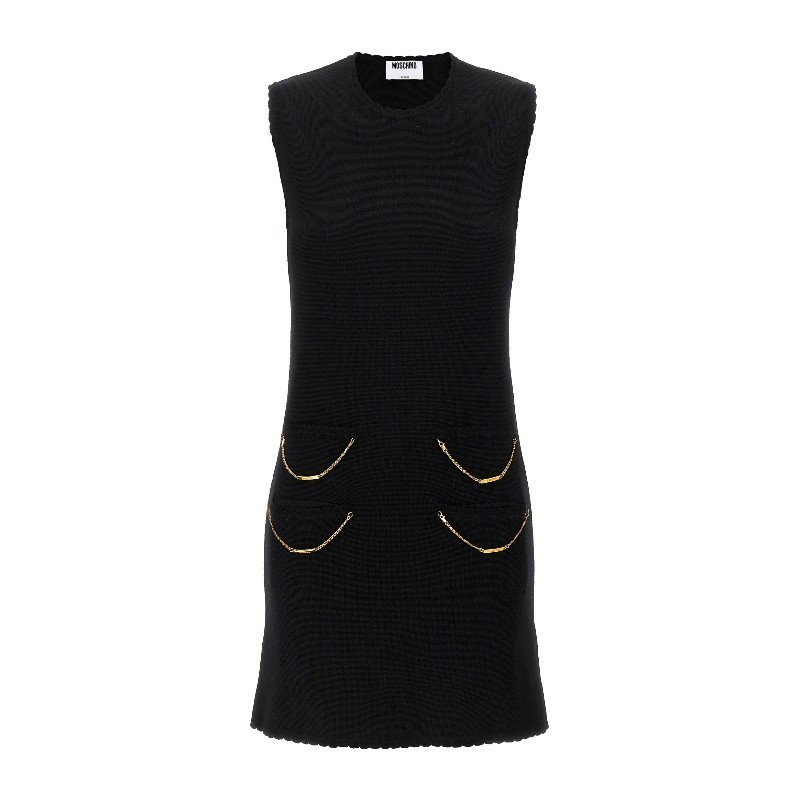 ワンピース Moschino FW25 Chain dress (A04805500 0555)