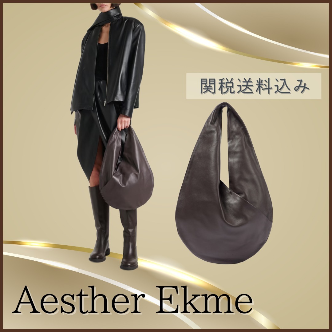 Aesther Ekme【関税送料込&SALE価格】レザーショルダーバッグ