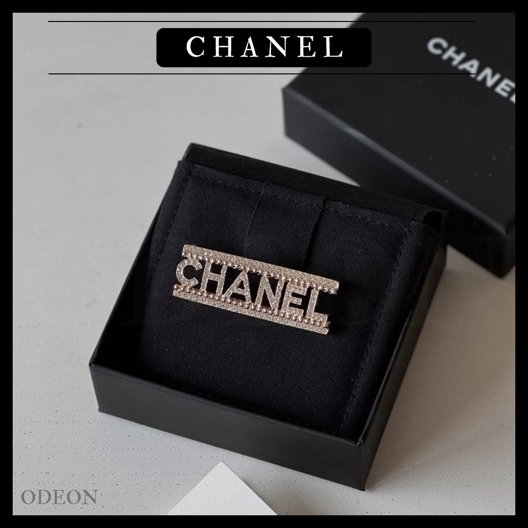 *高級感*【CHANEL】シャネル キラキラ ブローチ