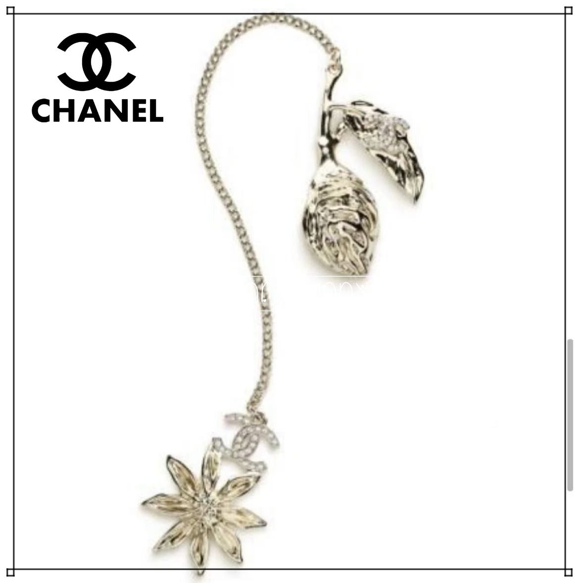 《25A★》CHANEL シャネル クリップ式イヤリング