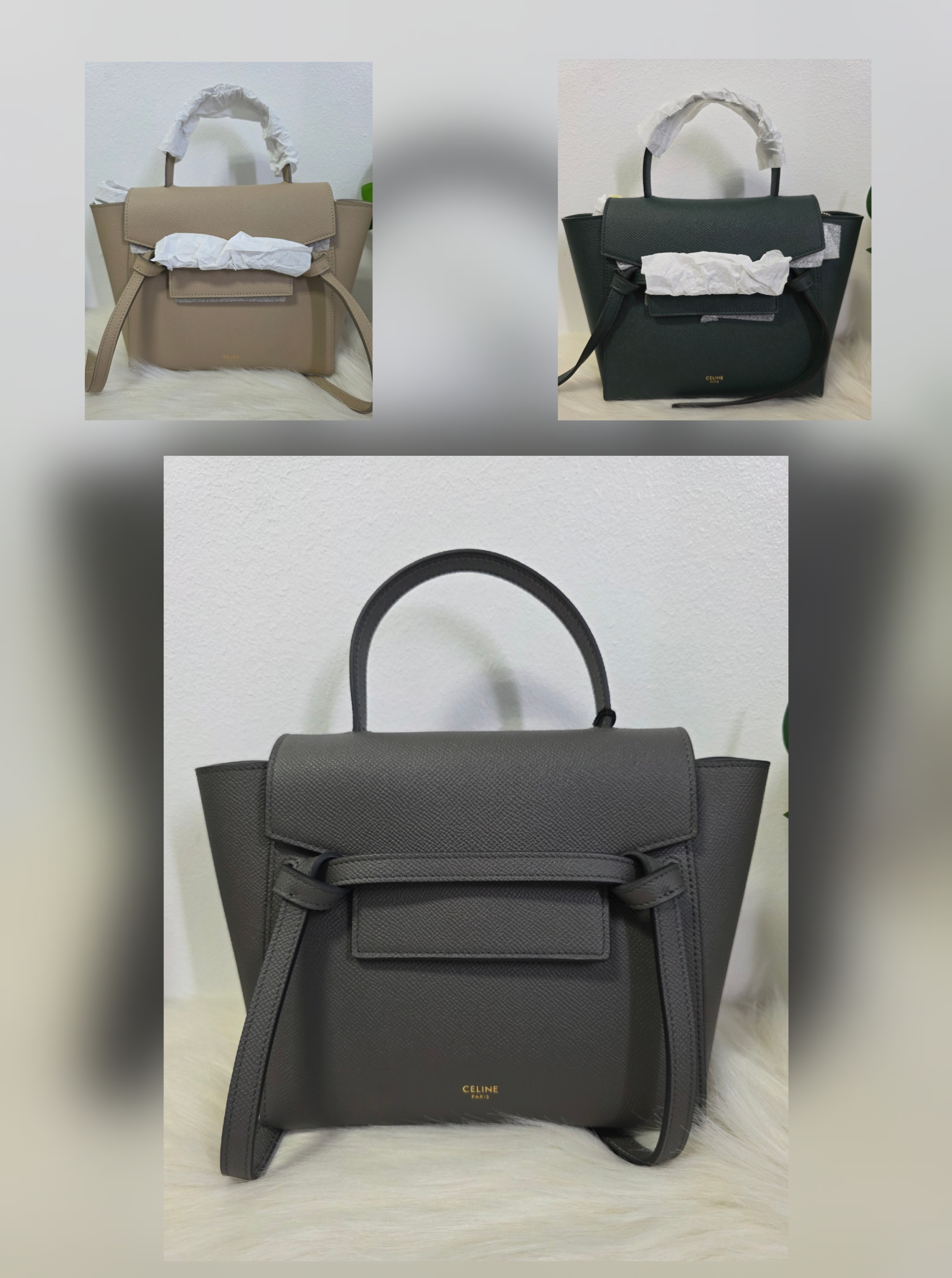 ★VIP特価セール★【CELINE】 ナノベルトバック 直営店買付☆☆