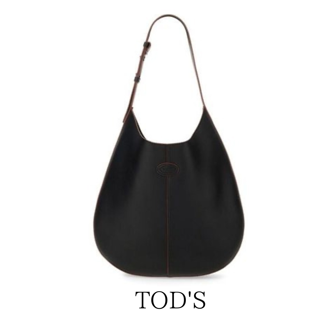 トートバッグ TODS Women Shoulder Bags XBWDBSR9200YATB999 Black