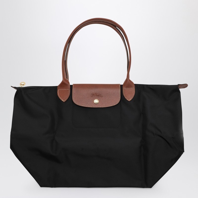 【関税&送料込】Longchamp Black Le Pliage Original M Bag