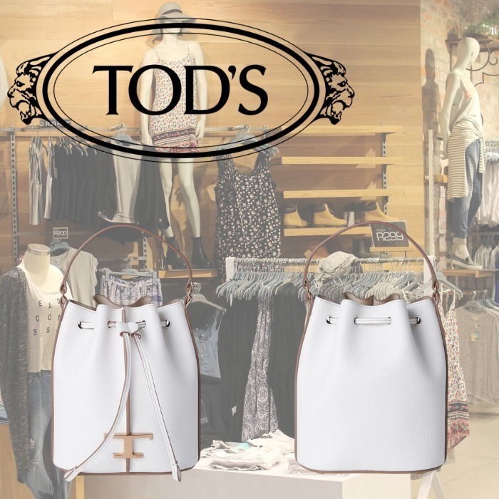 【TOD'S】マイクロ レザー バケット バッグ XBWTSAQ0000Q8EB015