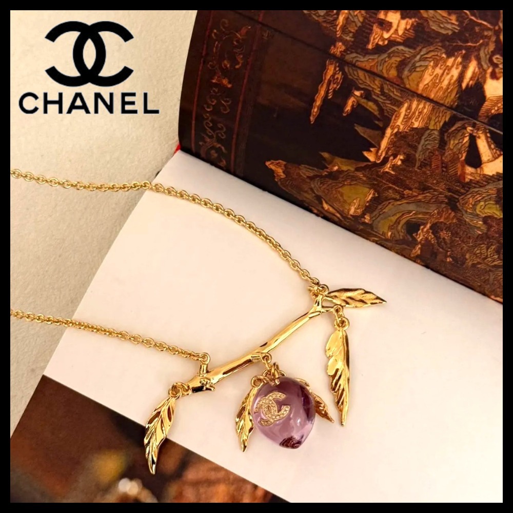 【魅惑のローズゴールド】CHANEL ネックレス