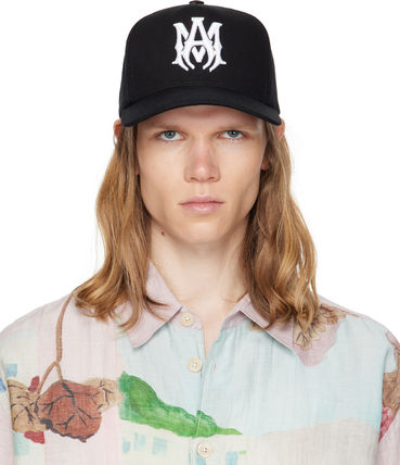 Amiri Crystal Hat in Black | FWRD