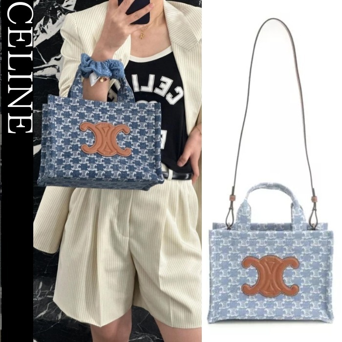 関税込★VIP価格【CELINE】カバス・タイススモールバッグ