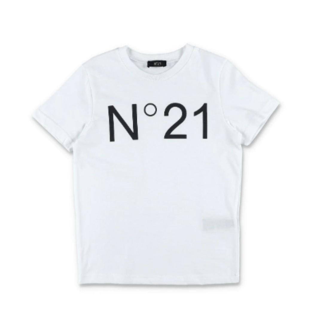 人気★N°21★ロゴ コットン ジャージー Tシャツ《大人もOK!》