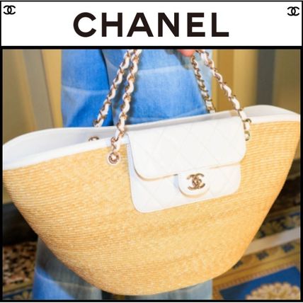 カゴ編みが夏らしい♡CHANEL ミニ かごバッグ ハンドバッグ CHANEL(シャネル) かごバッグ(レディース) - 海外通販のBUYMA