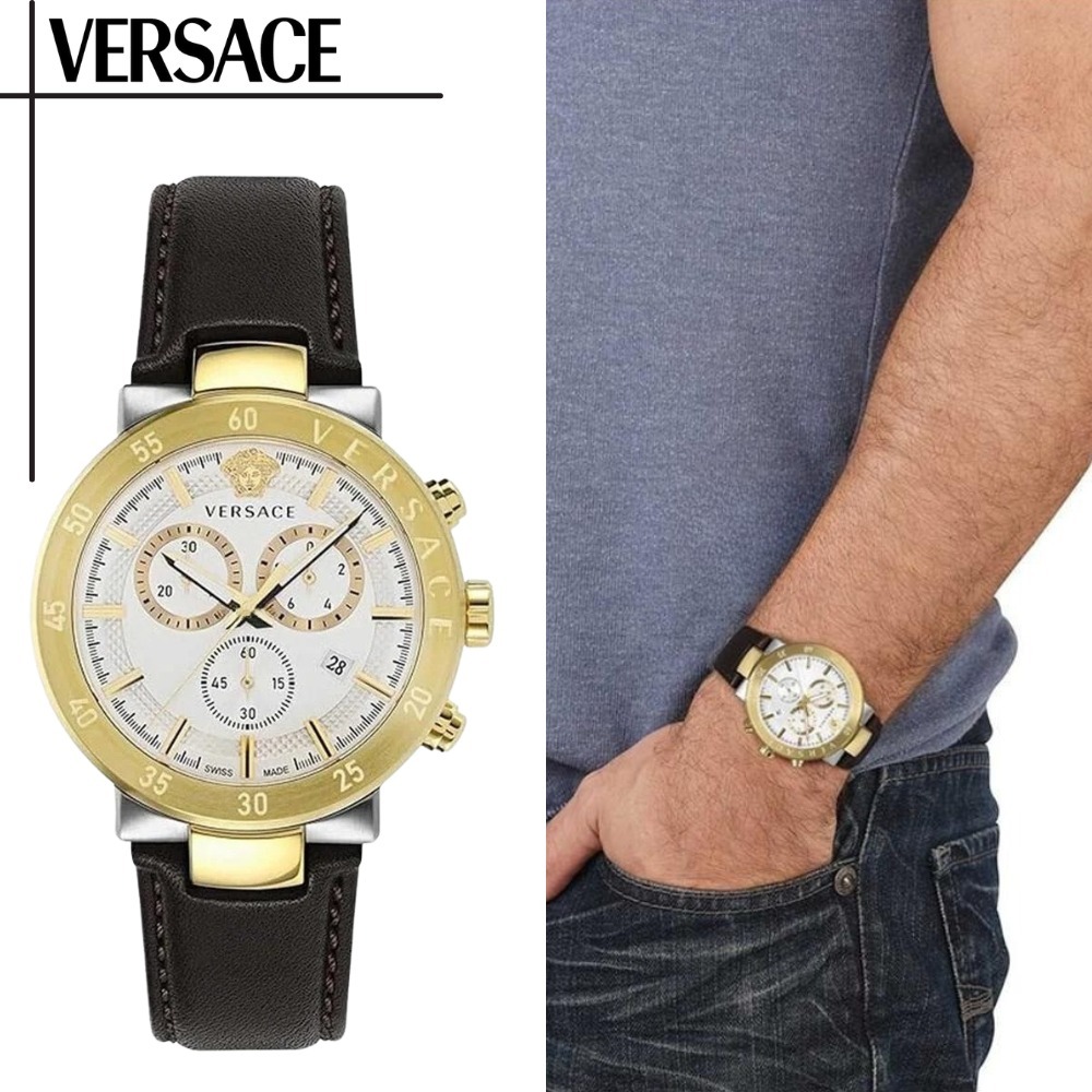 VERSACE VEPY01321 Urban Mystique クロノ 腕時計 Gold 関税込