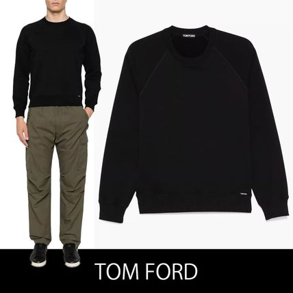 TOM FORD 25SS スウェット・トレーナー ブラック系 ブラック(黒)系 TOM FORD(トムフォード) スウェット