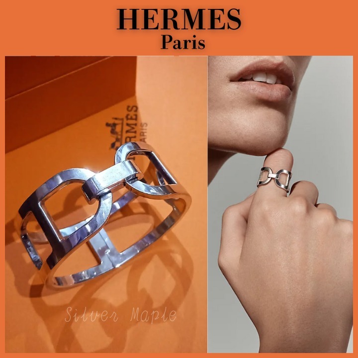 【HERMES】エバー シェーヌダンクル MM リング
