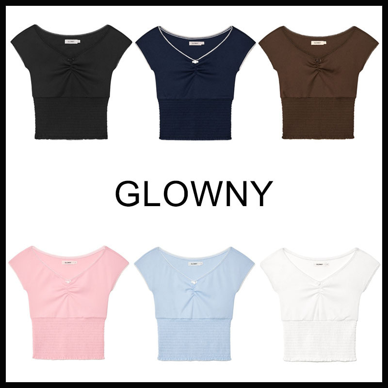 ★GLOWNY ★PEEKABOO SMOKE TEE
