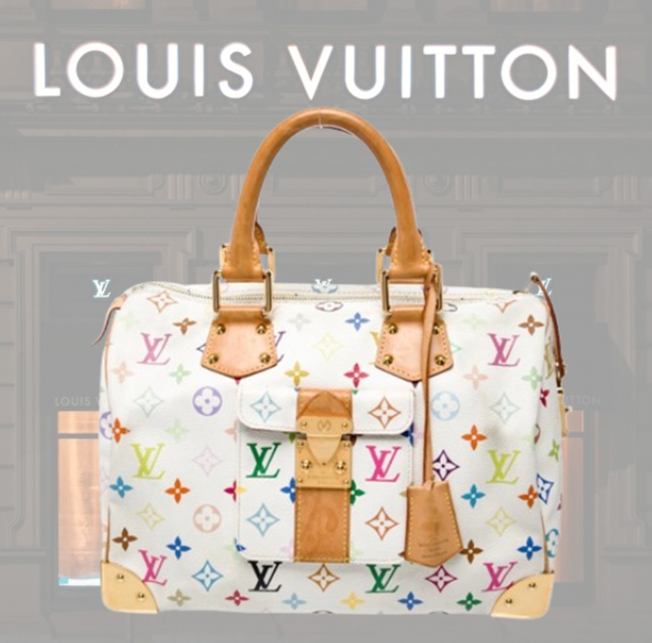 【希少】 LOUIS VUITTON Multicolore Monogram Speedy PM バッグ