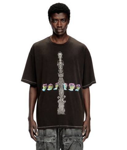 ♦DIESEL♦割引中 Lサイズ ビッグシルエットTシャツ