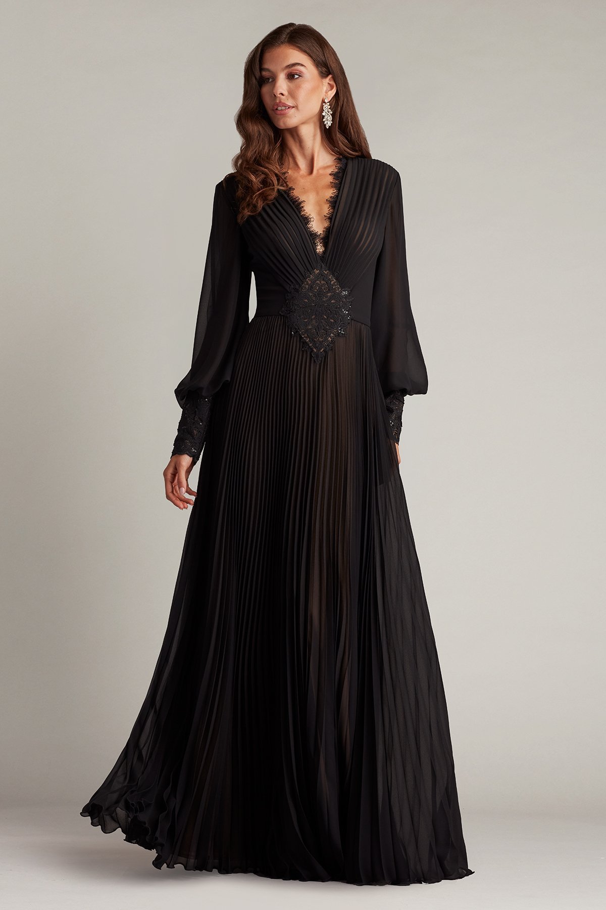 新作Tadashi shoji パーティードレス Fellows Blouson Gown