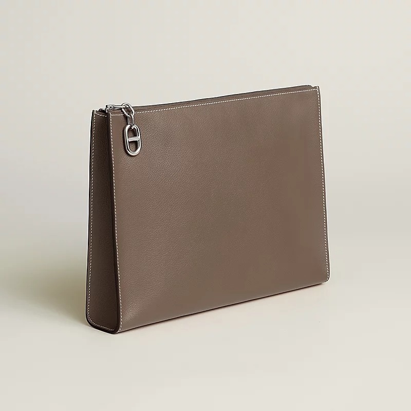《希少☆3色》HERMES Zipengo シェーヌダンクル GM ポーチ