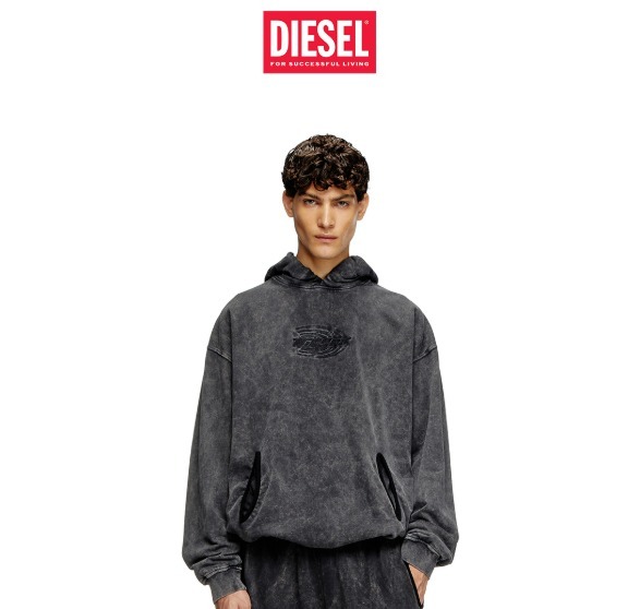 ♦DIESEL♦ユニセックス♦フードパーカー