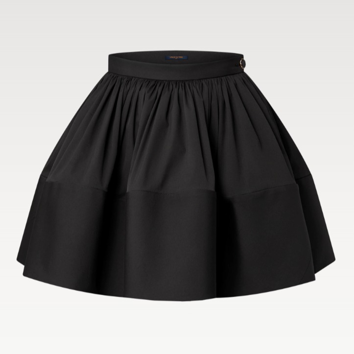 カッコイイ☆Louis Vuitton★《XL ヘム ミニスカート》ブラック