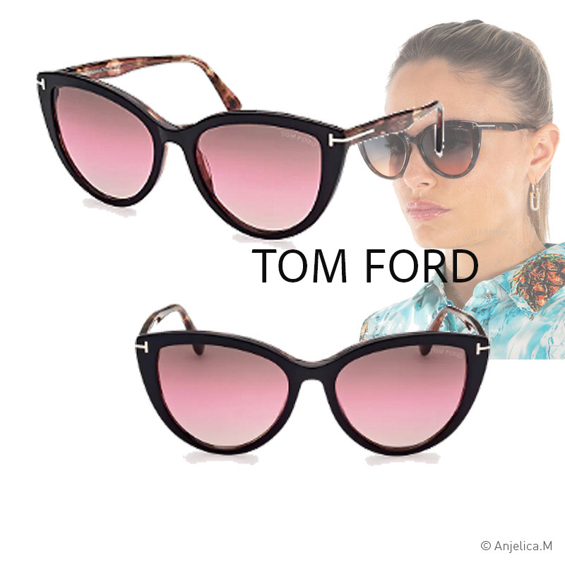 US購入★TOM FORD Isabella-02 56mm キャットアイ サングラス