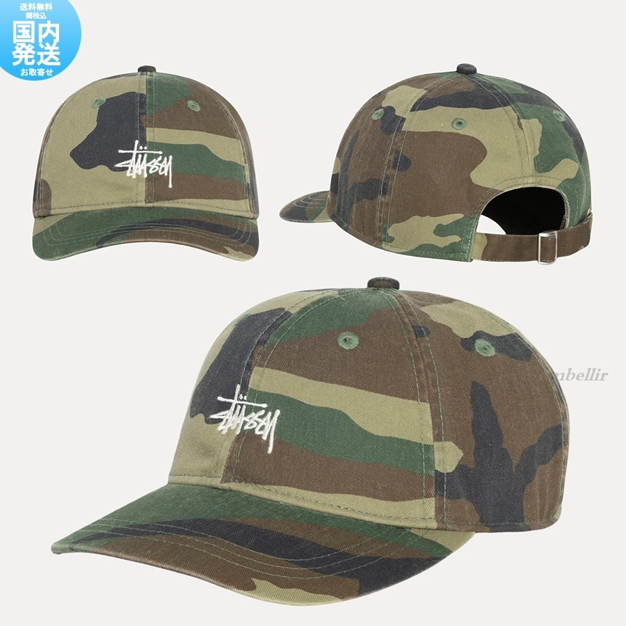 国内発送 送料関税込 日本完売 STUSSY BASIC STUSSY CAP WASHED