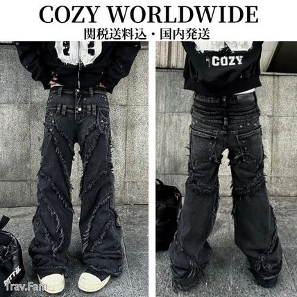 COZY WORLDWIDE GHIDORAH CHAOS レザー カーゴパンツ｜関送込 GHIDØRAH CHAØS LEATHER CARGO PANTS