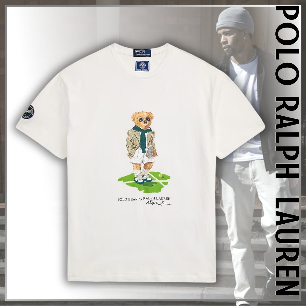 注目コラボ【Polo Ralph Lauren】Wimbledon ポロベア Tシャツ