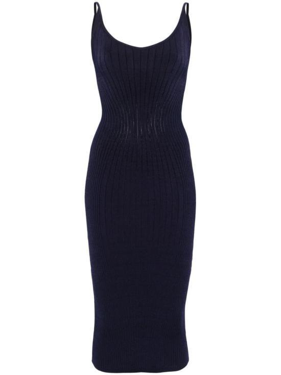 ワンピース MUGLER Women Mid Skirts 24W2RO16291116 6028 BLUE