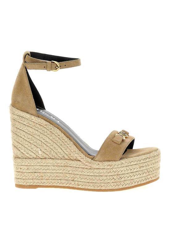 サンダル・ミュール VERSACE Women Laced up Shoes 10141001A114111KF9V Beige