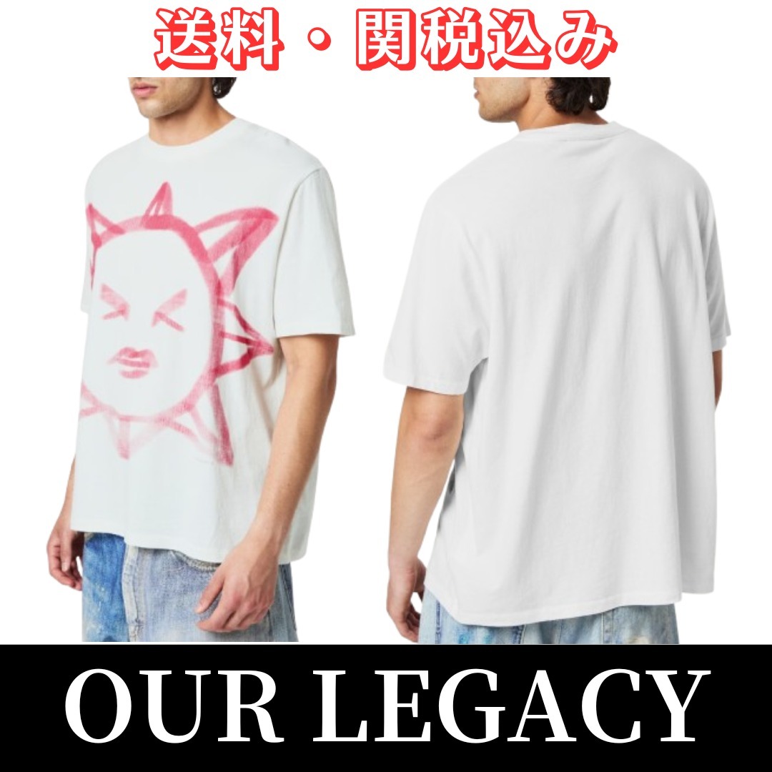 【OUR LEGACY】★Squinting Sun Box T-Shirt★