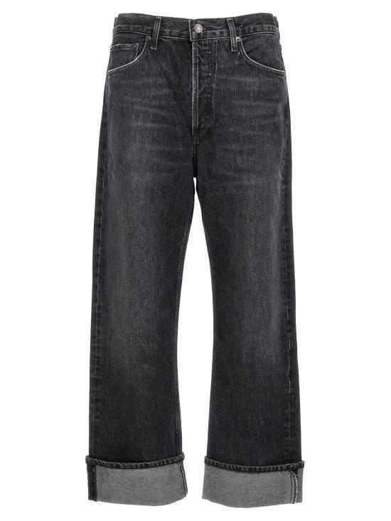 デニム・ジーパン AGOLDE Women Denim Pants A91571346DITCH Gray