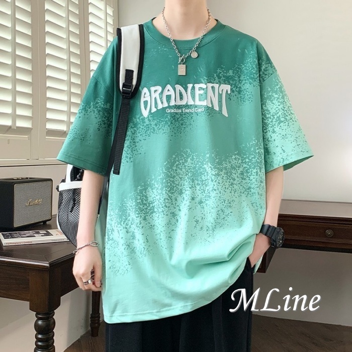 7色 Tシャツ プリント ロゴ 肩落ち オーバーサイズ ユニセックス
