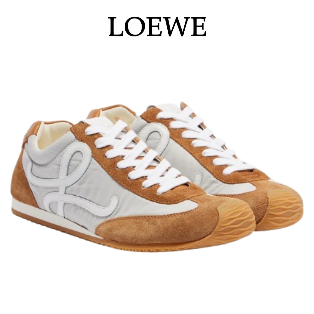 【Loewe】バレエ 2.0 スエードトリム スニーカー