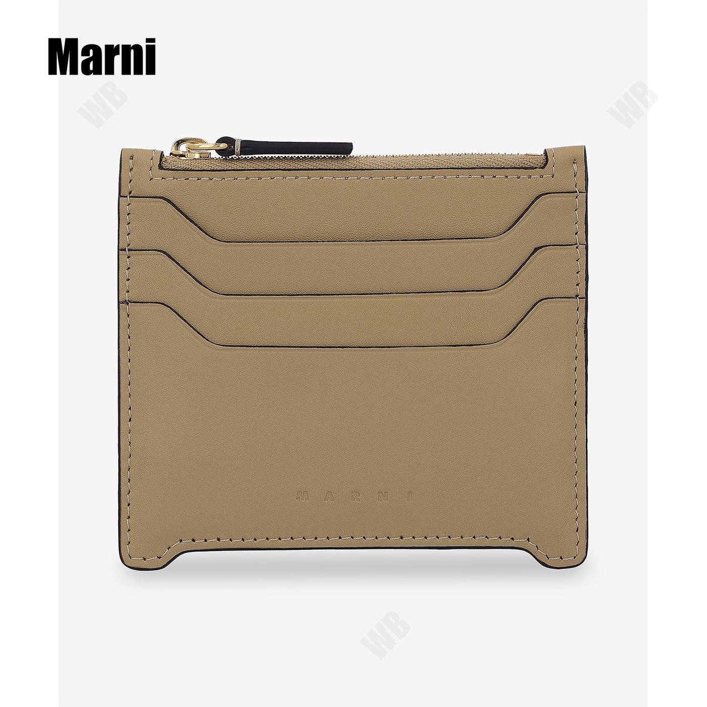 [Marni] leather zipper card holder - Nomad / ☆送料込☆