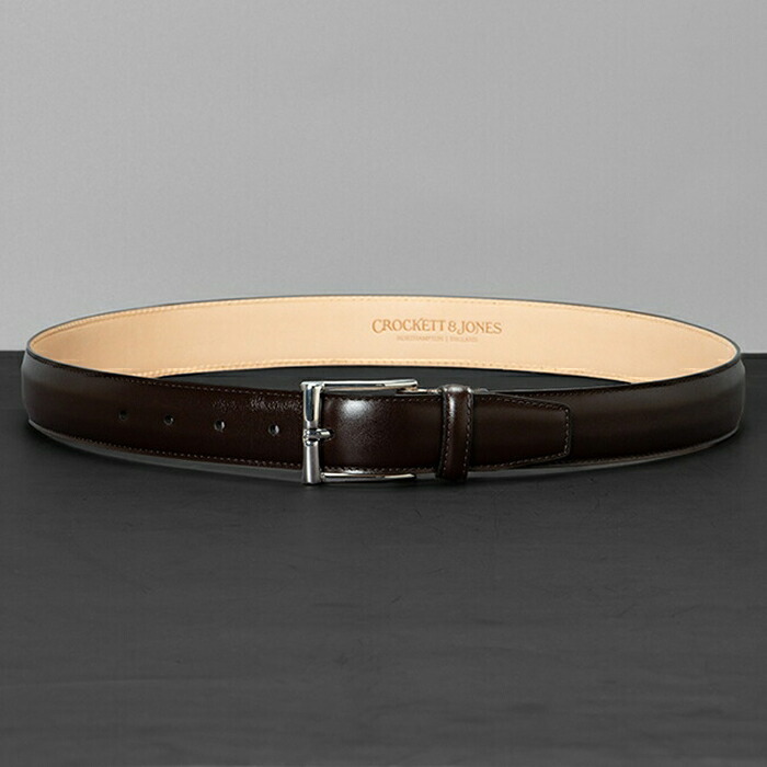 CROCKETT&JONES ベルト SILVER
