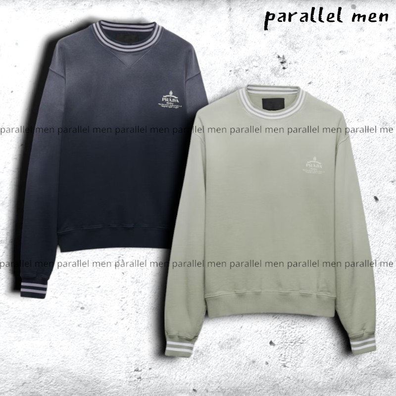【日本入手困難】PRADA コットン スウェットシャツ