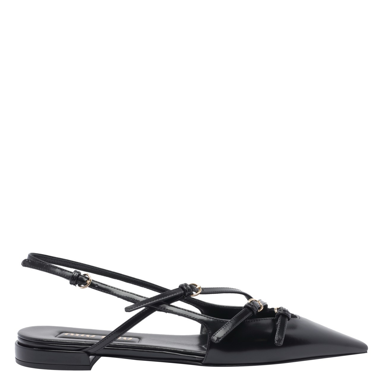 フラットシューズ Miu Miu SLINGBACK FLATS